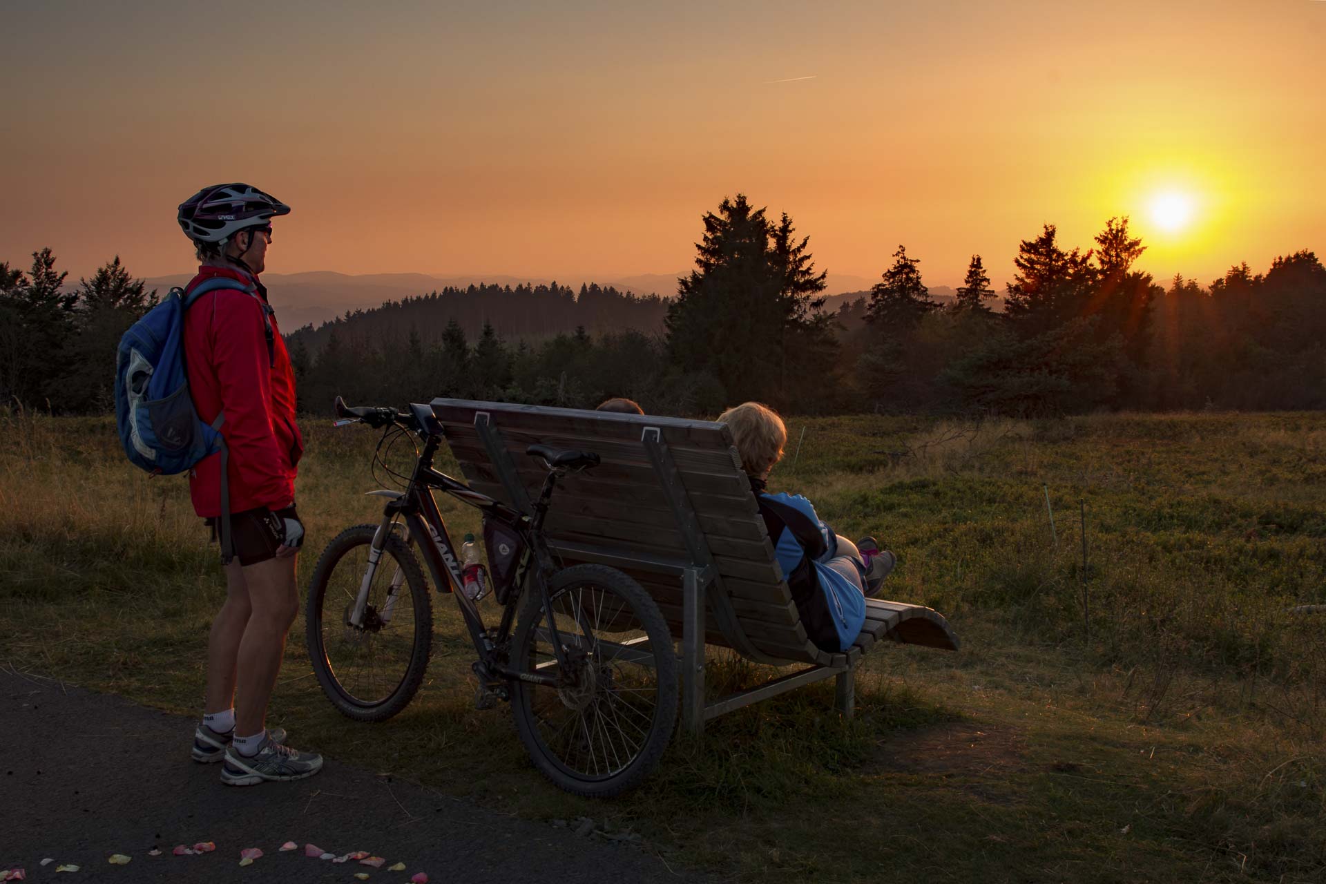 Abendstimmung auf dem Kahlen Asten